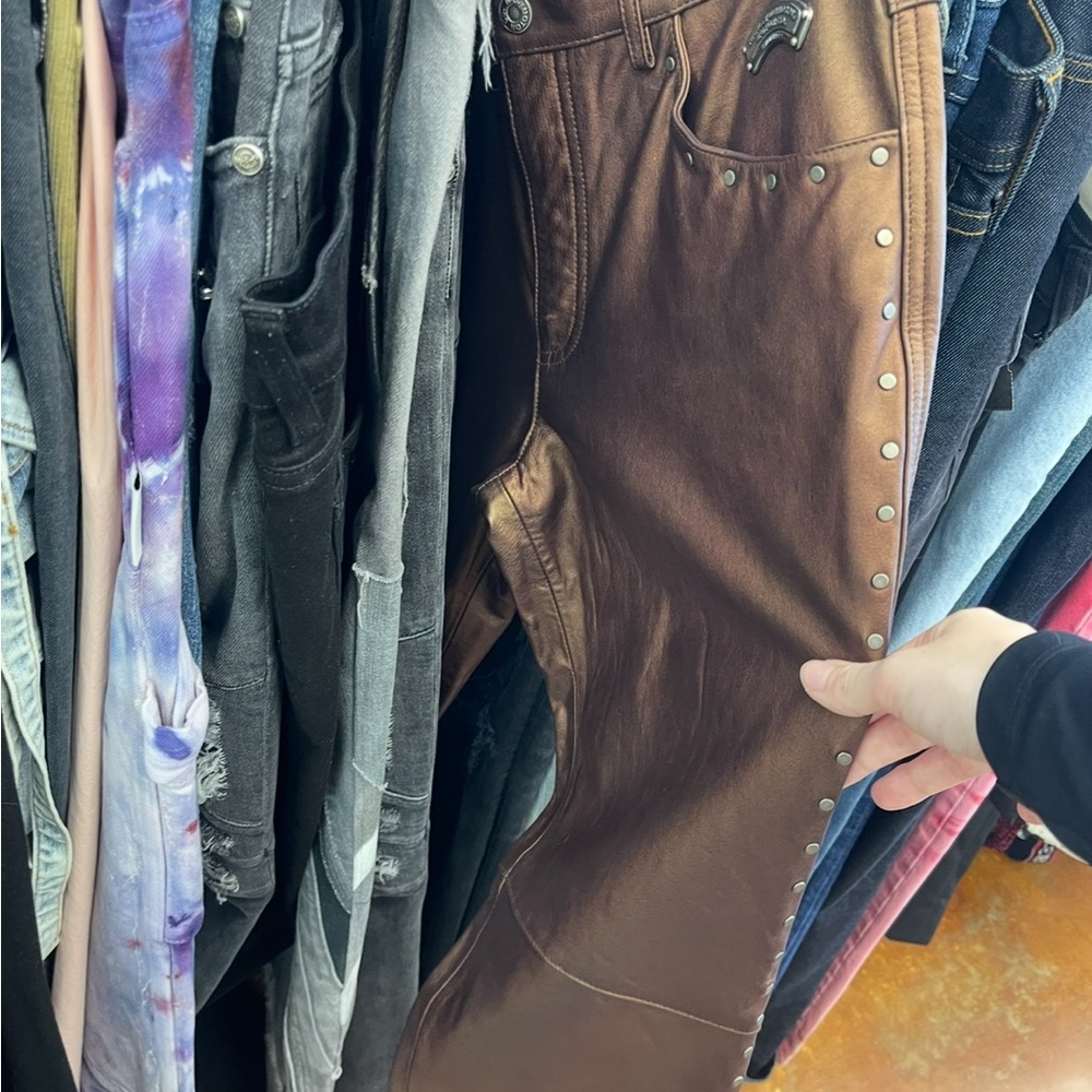 Harley-Davidson Brown Leather Pants